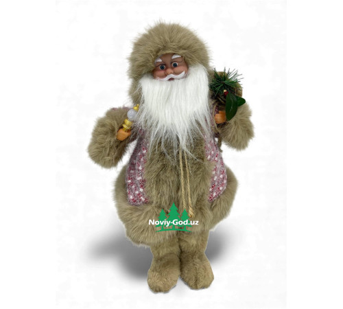 Дед Мороз / Санта клаус 45 см на батарейках — танцует с музыкой