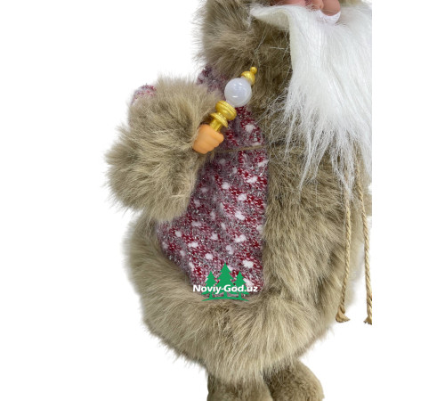 Дед Мороз / Санта клаус 45 см на батарейках — танцует с музыкой