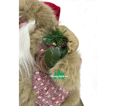 Дед Мороз / Санта клаус 45 см на батарейках — танцует с музыкой