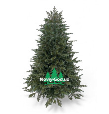 Искусственная новогодняя елка "Голубая ель", размер - 180-300см. Гелиевая, литая. Премиум класс.