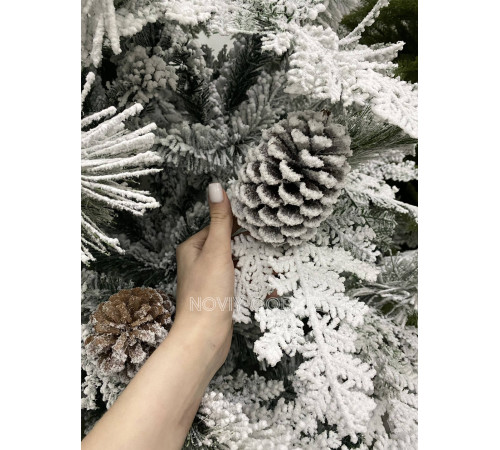 Искусственная новогодняя елка "Полярная сказка", с шишками, 150-300 см.