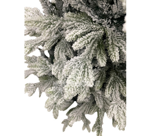 Искусственная новогодняя елка "Заснеженная ель", размер - 180см. Заснеженная.