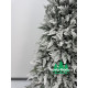 Искусственная новогодняя елка "Зимняя грация", размер - 180-240см. Гелиевая, литая. С встроенной гирляндой.