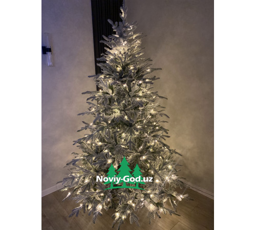 Искусственная новогодняя елка "Северное сияние", размер - 180-300 см. С встроенной гирляндой.